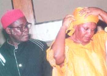 Mrs Amaka Anajemba (right) and Mr Nzeribe Edeh Okoli suspects in $242m Advance Fee Fraud scam