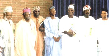 Prof Ade Ajayi in group picture