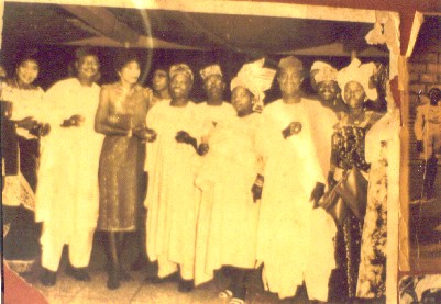 Chief Margaret Ekpo and other politicians