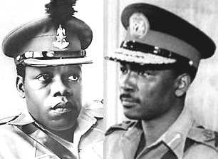 Colonel Ojukwu and Colonel Gowon