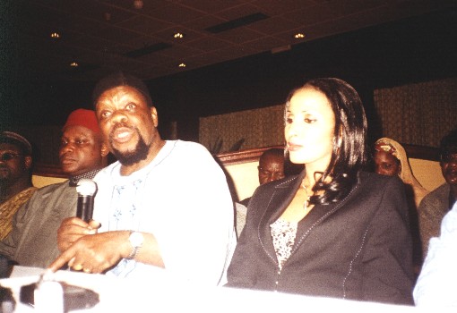 Dim Ojukwu and Wife Bianca Onoh-Ojukwu