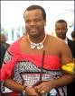 King Mswati III of Swaziland