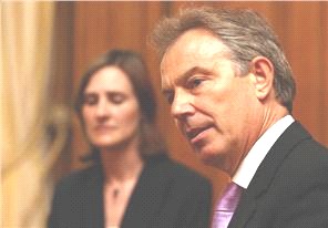 British PM Tony Blair