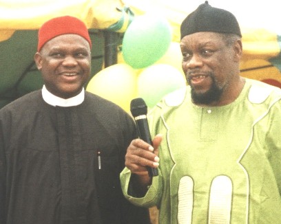 Chief Chekwas Okorie and Dim Ojukwu