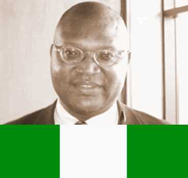 BNW Kalu Onuma and Nigerian Flag