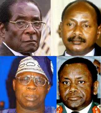 BNW Mugabe Museveni Obasanjo Abacha