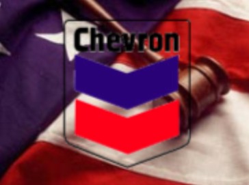 Chevron Logo - US Flag