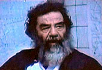 Saddam Hussein Capturd