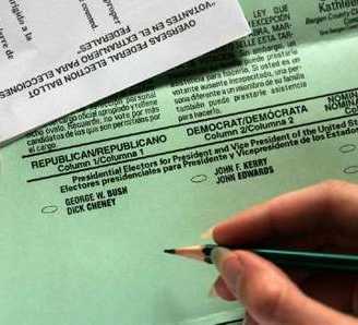 BNW US Election Ballot