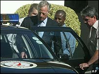 Mark Thatcher was arrested on Wednesday at his Cape Town home