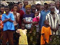 Residents of Bakassi's main town of Abana 