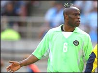 Nigeria defender Taribo West
