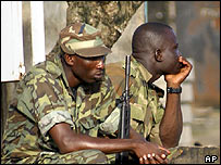 Nigerian soldiers - archive picture