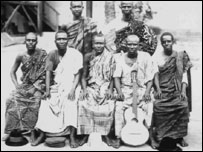 Yaw Ofori and his singing band