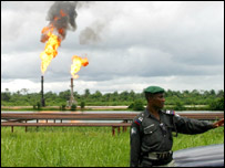 Oilfields in Nigeria's Niger Delta