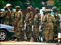 Kano soldiers