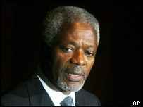 UN Secretary General Kofi Annan