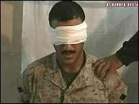 Cpl Wassef Ali Hassoun in a video broadcast Sunday 27 June