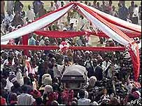 Casket of Chief Bola Ige