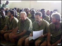 Alleged mercenaries