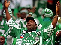 Nigerian football fans